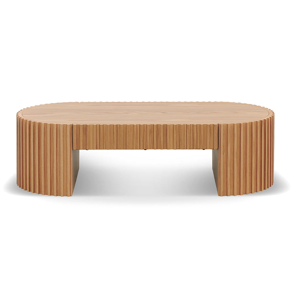 1.3m Venezia Coffee Table - Natural Oak