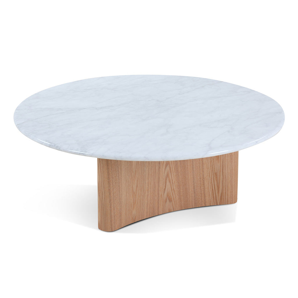 Nested Marble Venezia Coffee Table - Natural