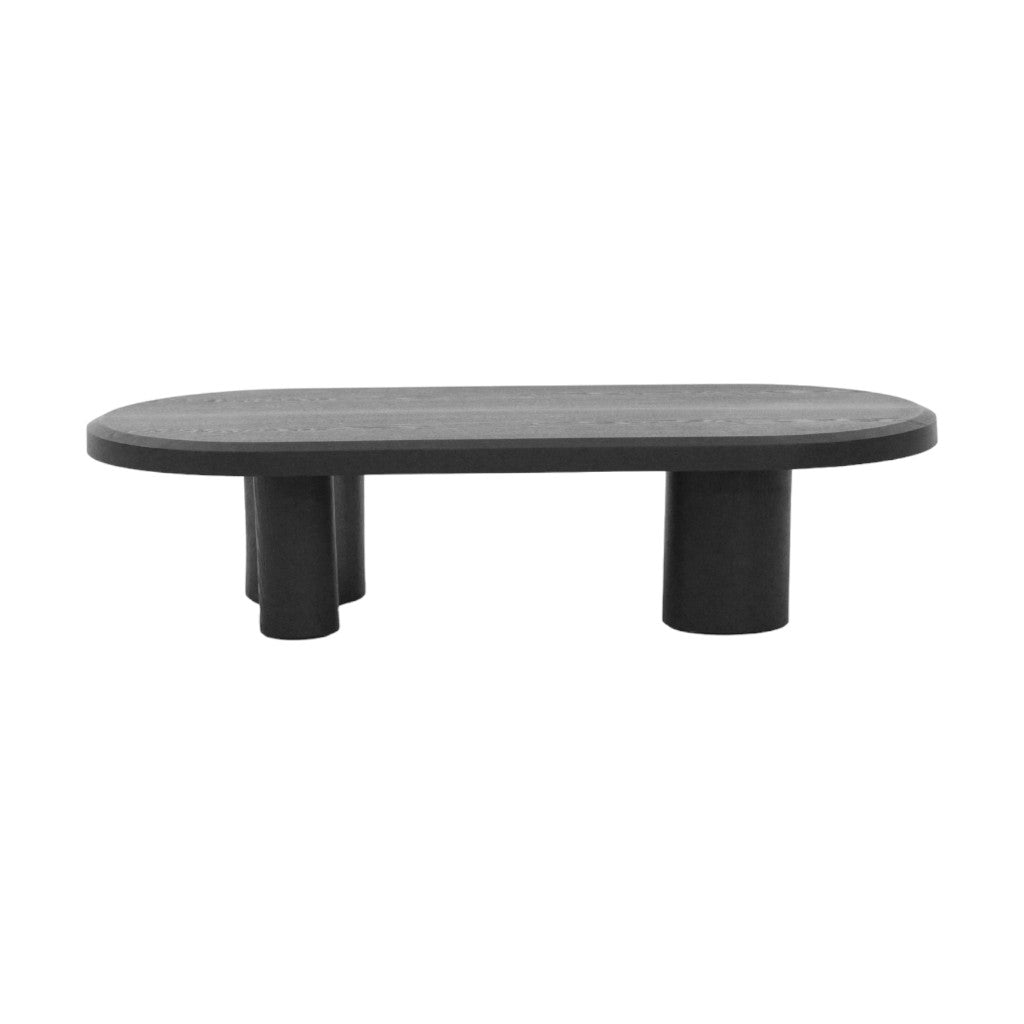 1.5m Venezia Coffee Table - Full Black