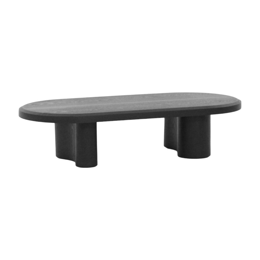 1.5m Venezia Coffee Table - Full Black