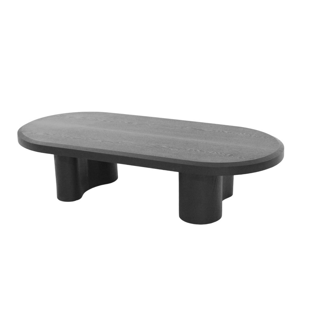 1.5m Venezia Coffee Table - Full Black