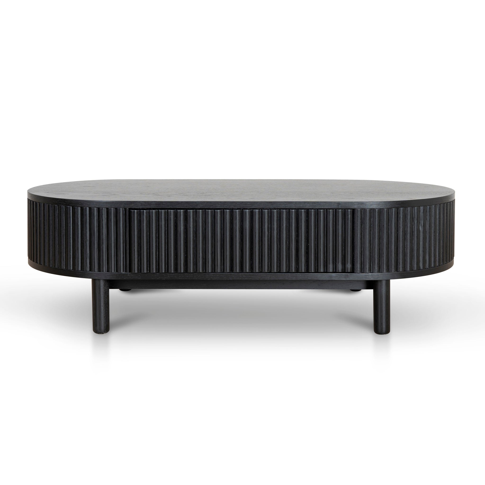 1.2m Venezia Coffee Table - Full Black