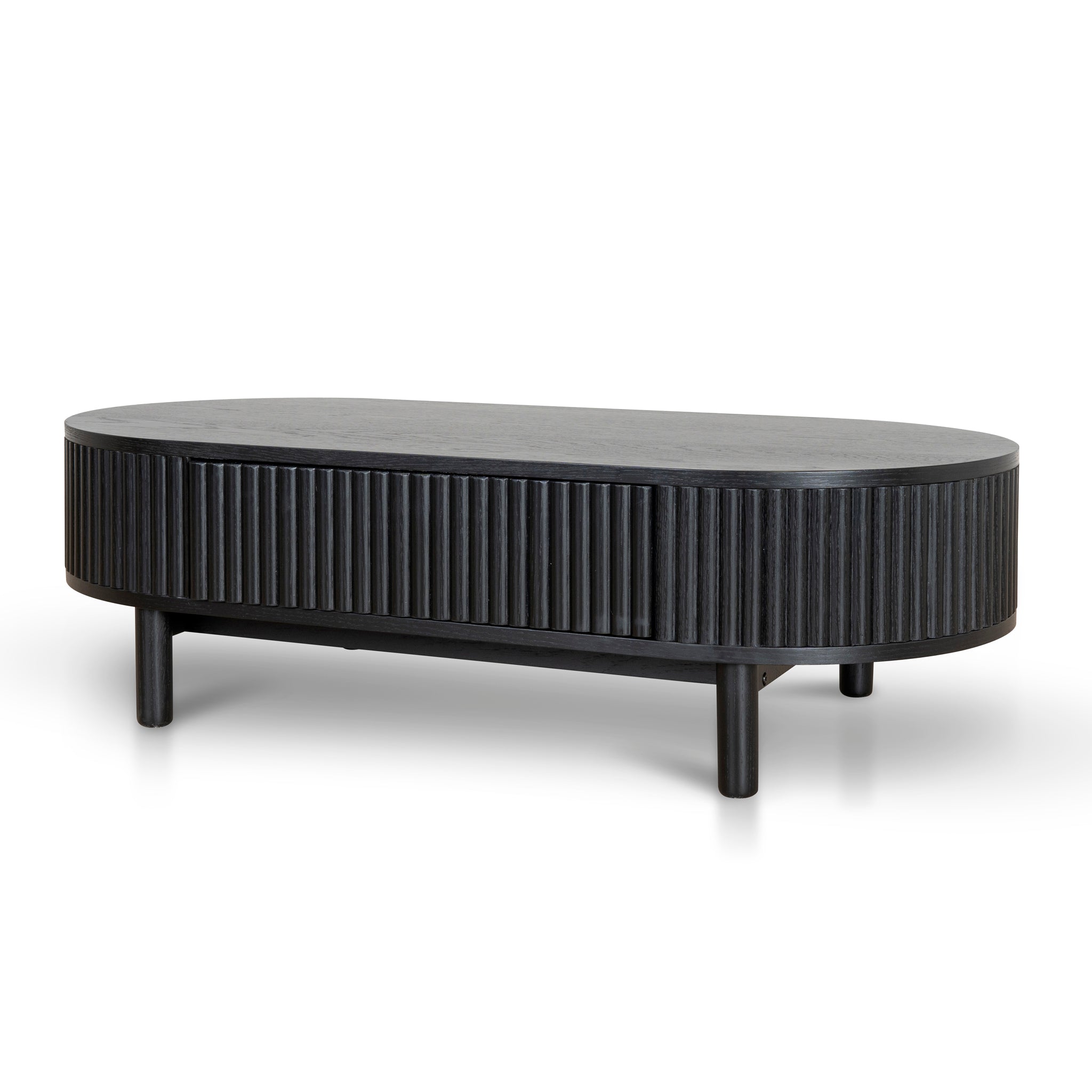 1.2m Venezia Coffee Table - Full Black