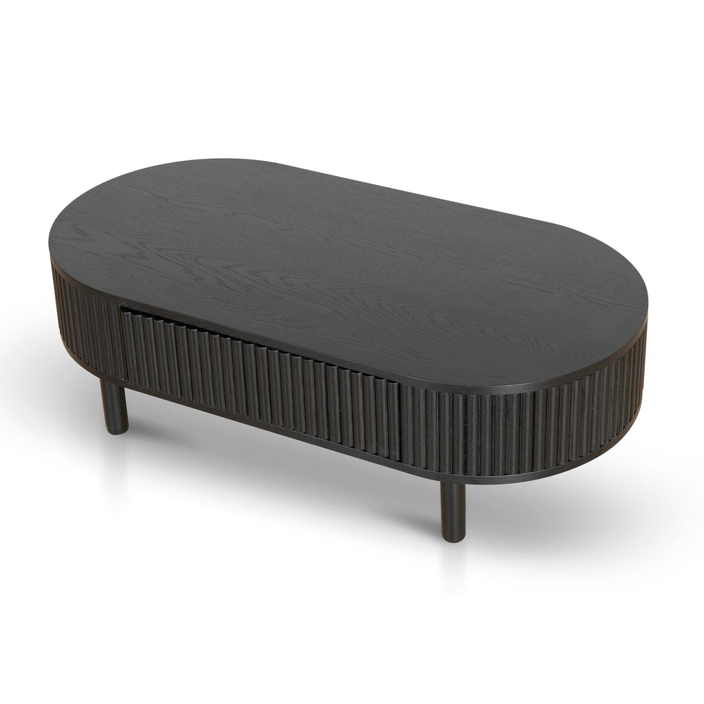 1.2m Venezia Coffee Table - Full Black