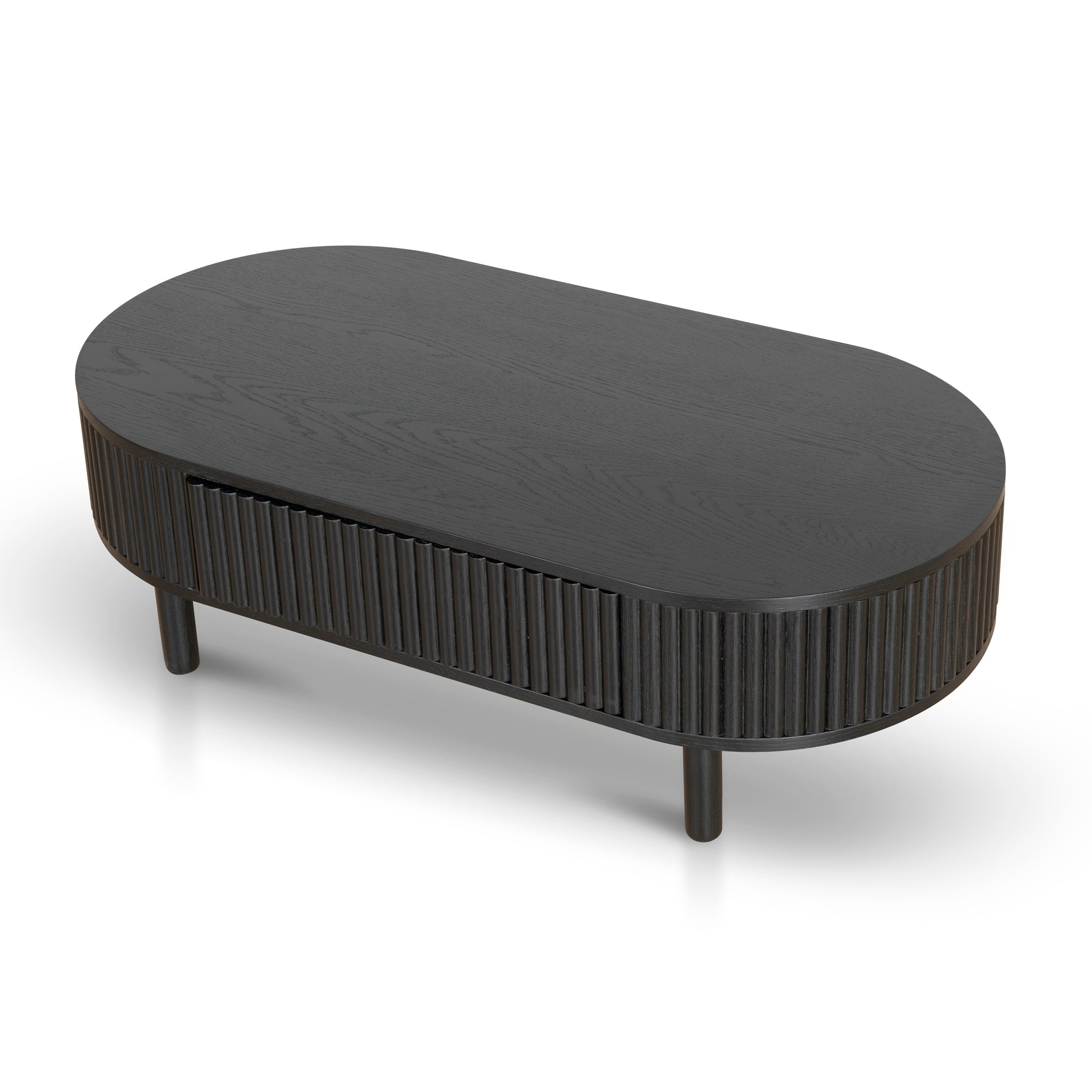 1.2m Venezia Coffee Table - Full Black
