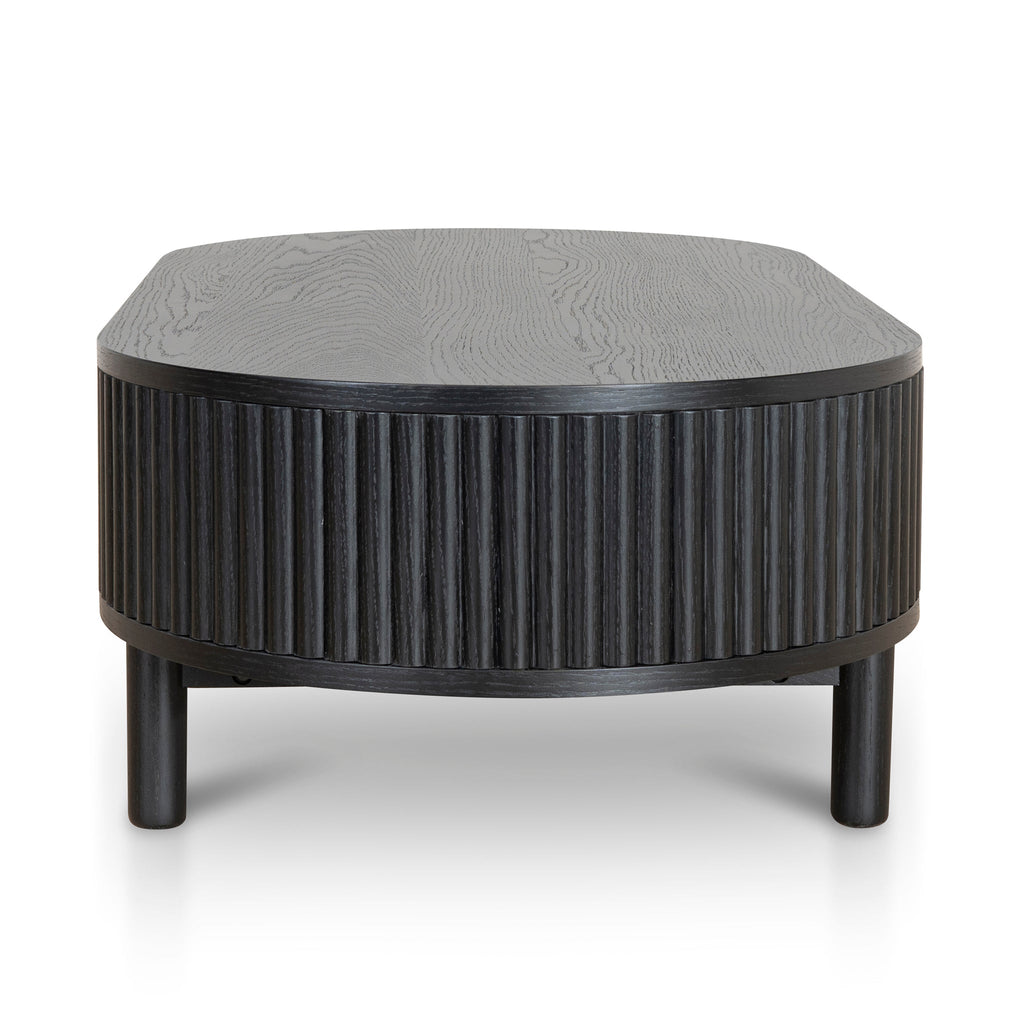 1.2m Venezia Coffee Table - Full Black