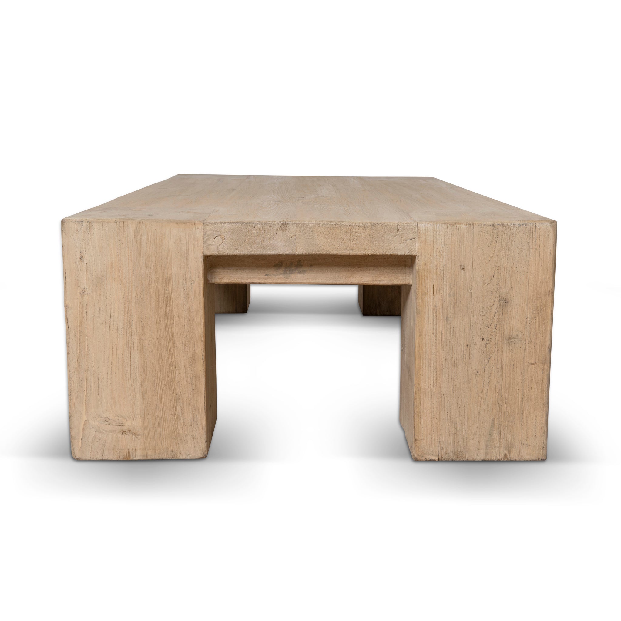 1.3m Elm Venezia Coffee Table - Natural