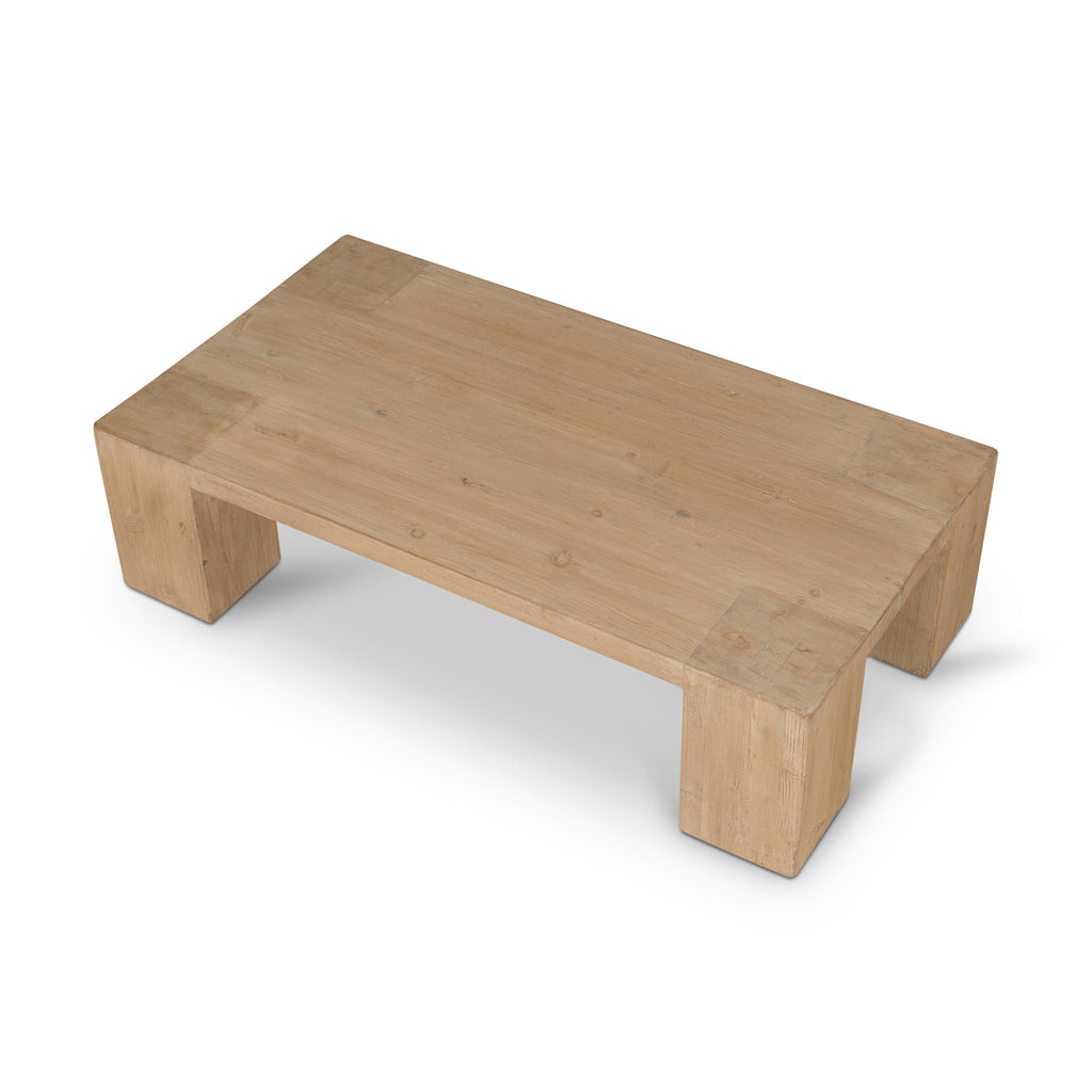 1.3m Elm Venezia Coffee Table - Natural
