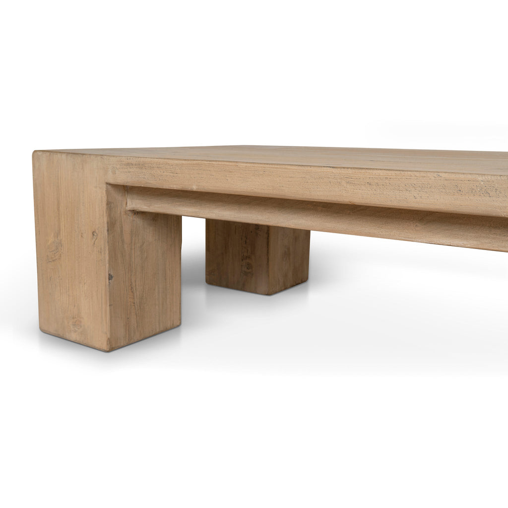 1.3m Elm Venezia Coffee Table - Natural