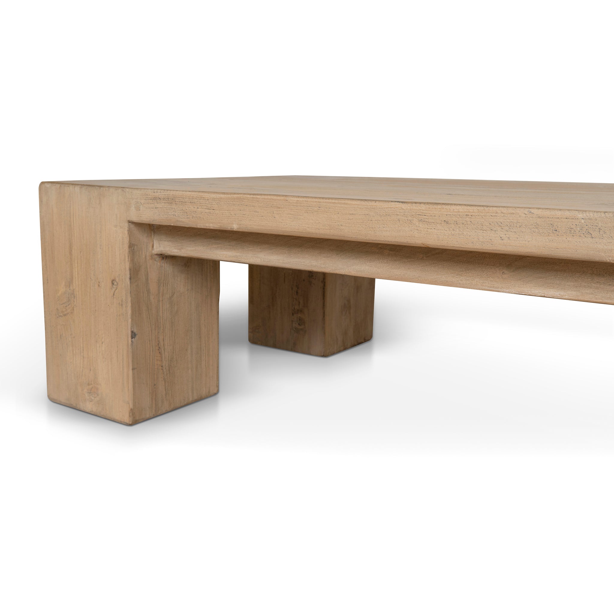 1.3m Elm Venezia Coffee Table - Natural
