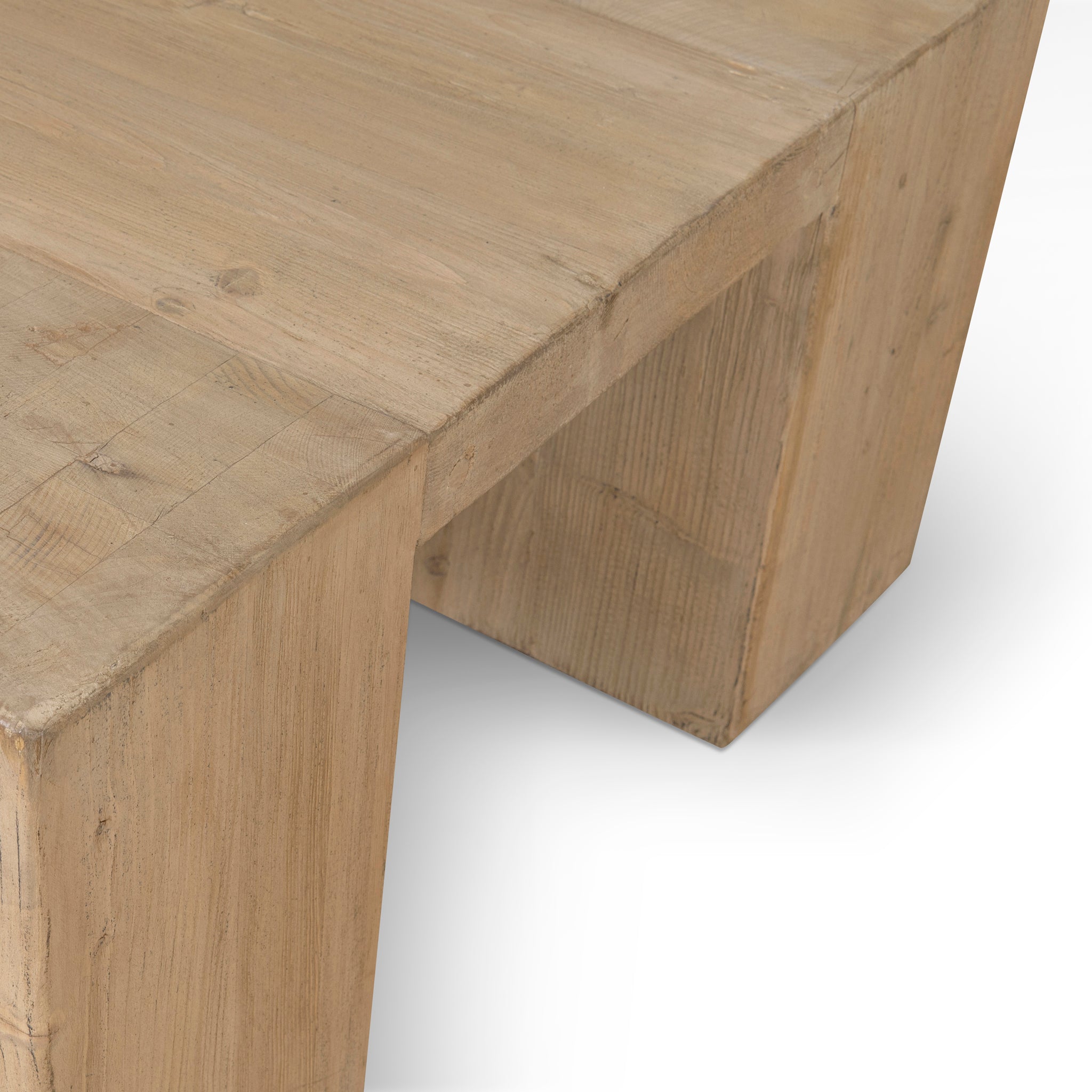 1.3m Elm Venezia Coffee Table - Natural