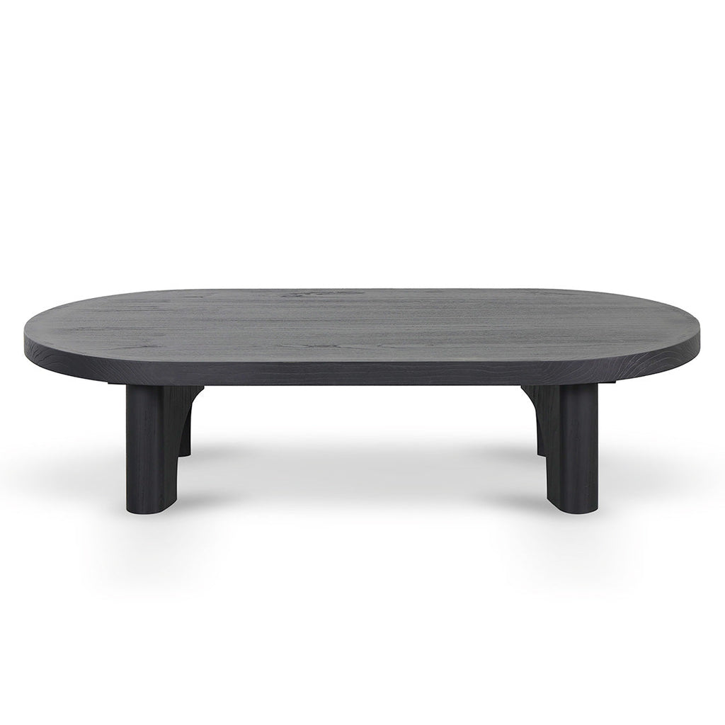 140cm Venezia Coffee Table - Full Black