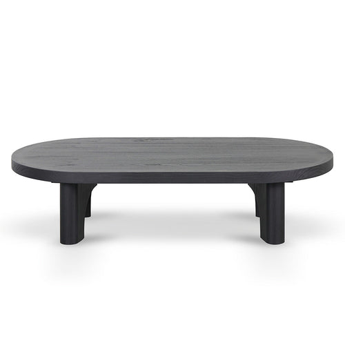 140cm Venezia Coffee Table - Full Black