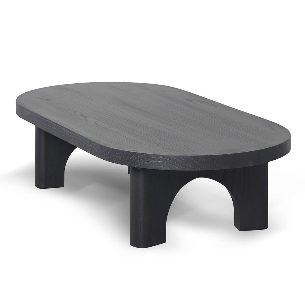 140cm Venezia Coffee Table - Full Black