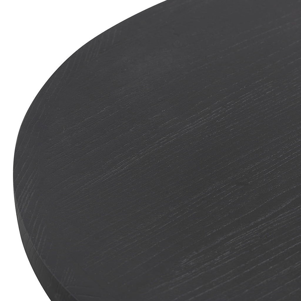 140cm Venezia Coffee Table - Full Black
