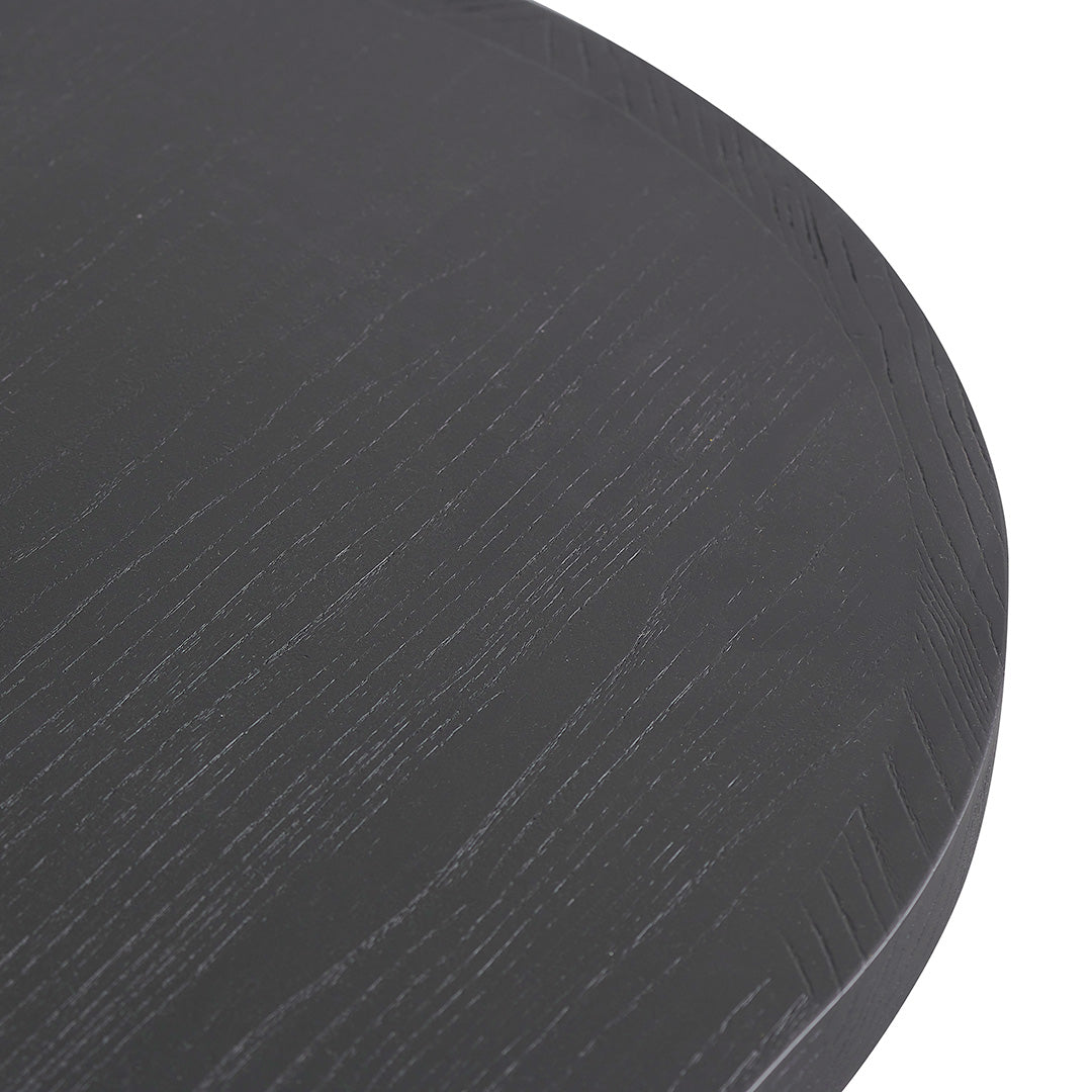 140cm Venezia Coffee Table - Full Black