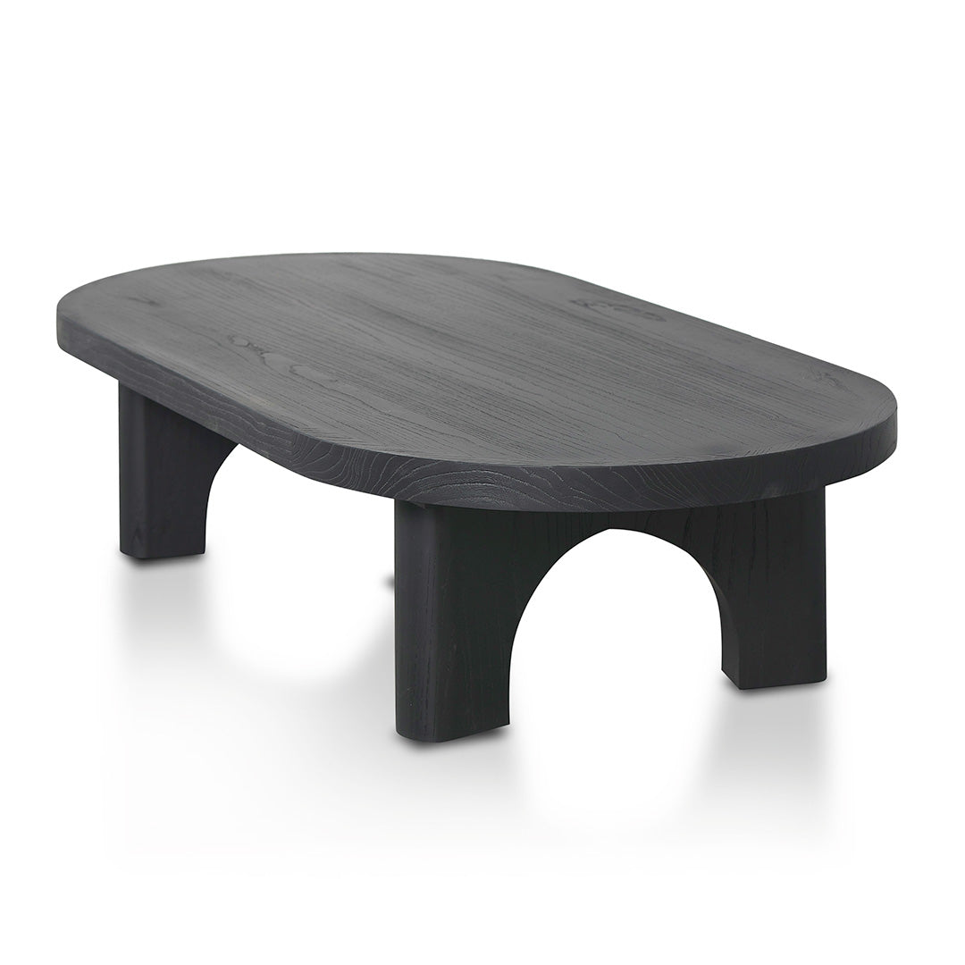 140cm Venezia Coffee Table - Full Black