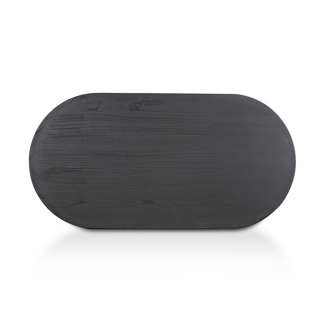 140cm Venezia Coffee Table - Full Black