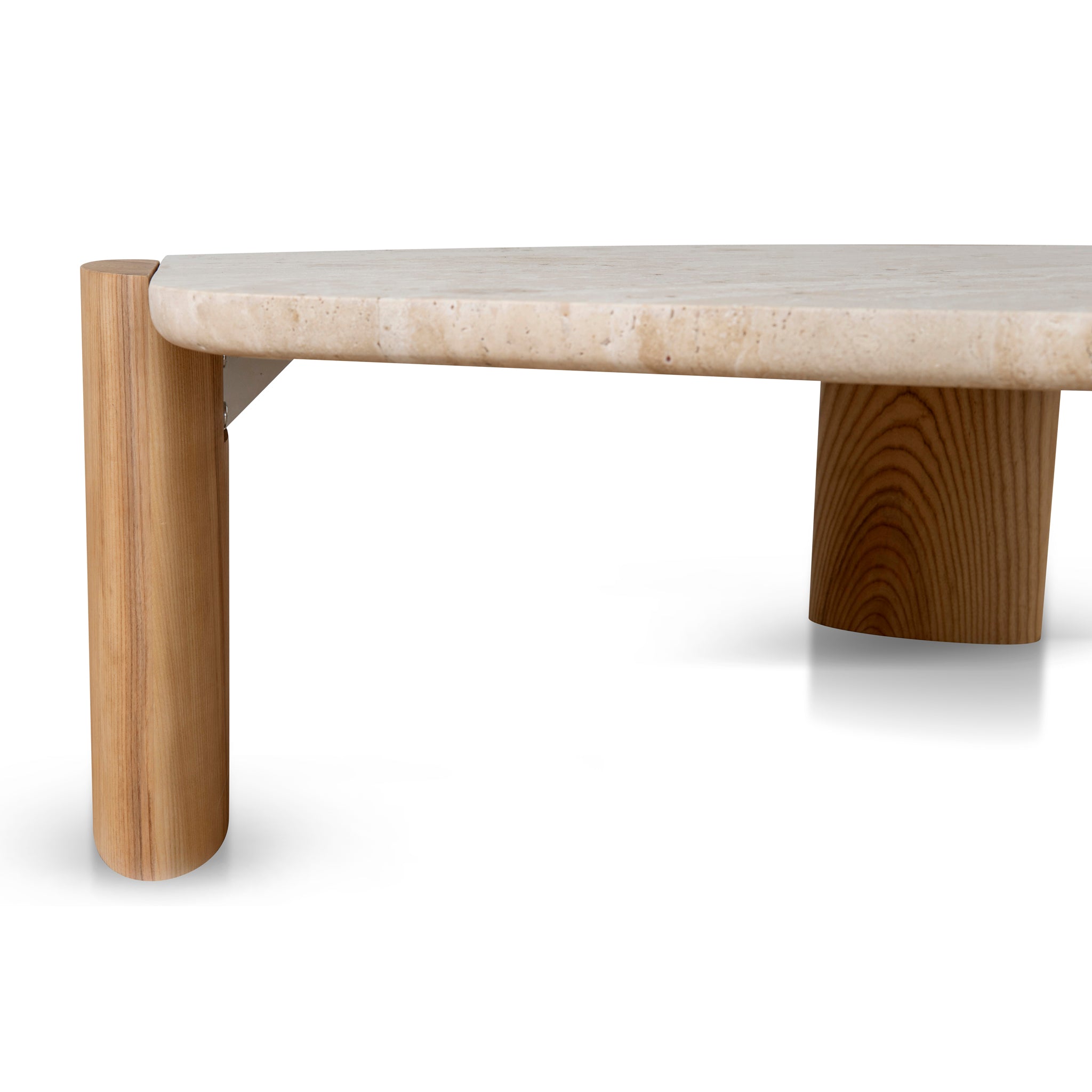 100cm Travertine Venezia Coffee Table - Natural