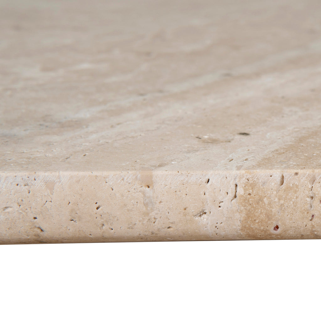 100cm Travertine Venezia Coffee Table - Natural