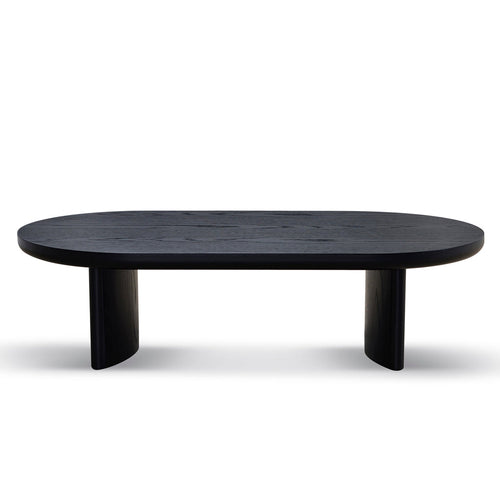 1.3m Venezia Coffee Table - Full Black