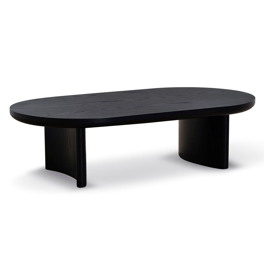 1.3m Venezia Coffee Table - Full Black