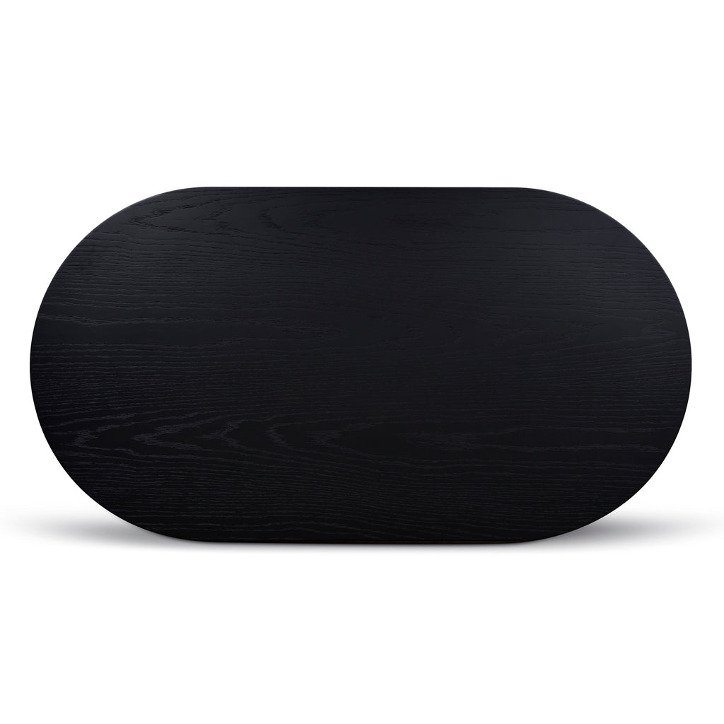 1.3m Venezia Coffee Table - Full Black