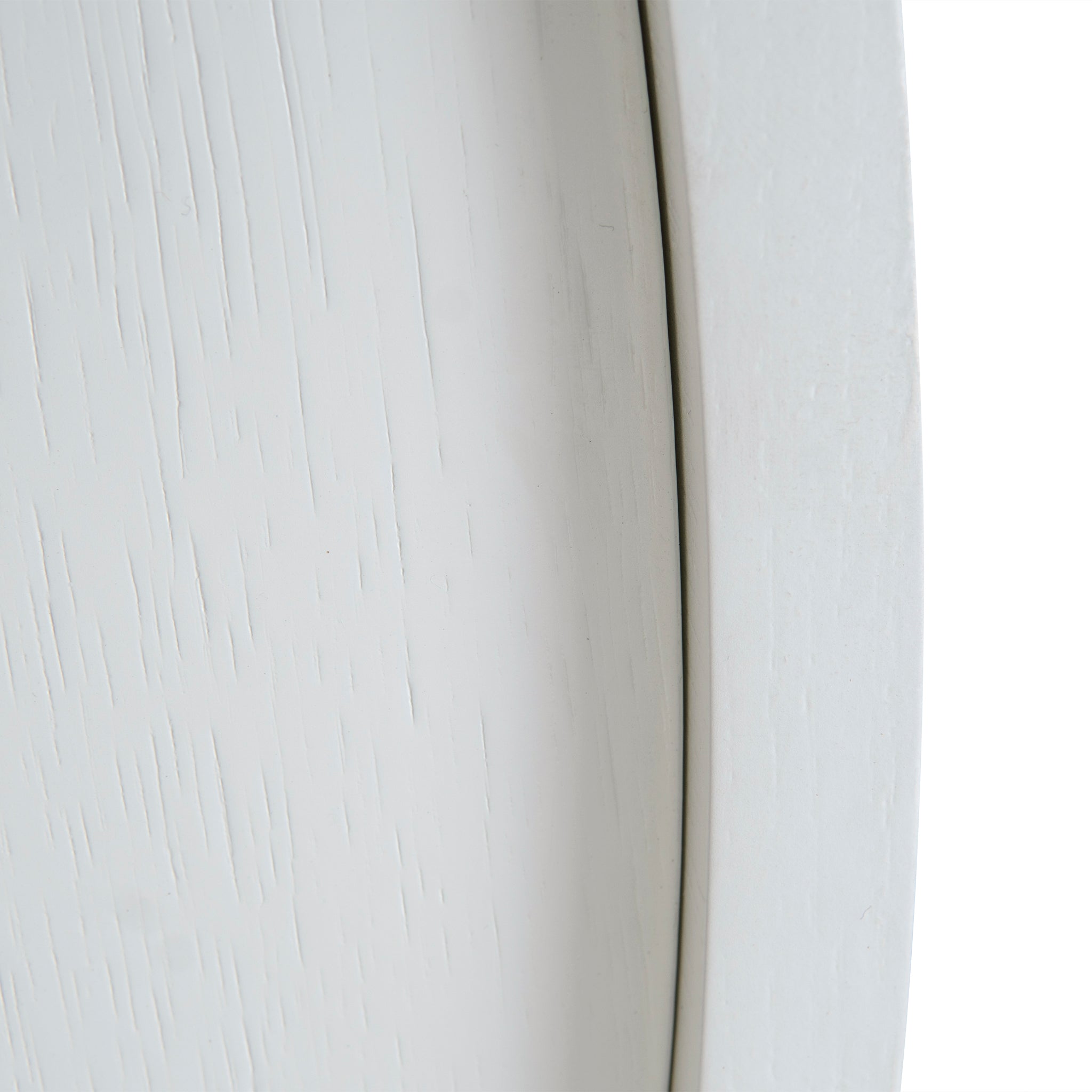 100cm Wooden Round Venezia Coffee Table - White