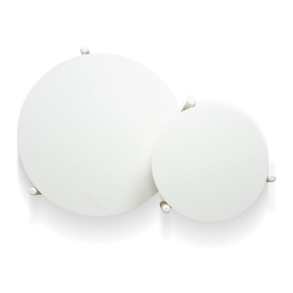 Nest of Venezia Coffee Tables - White