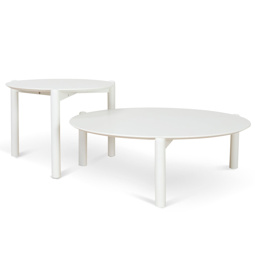 Nest of Venezia Coffee Tables - White