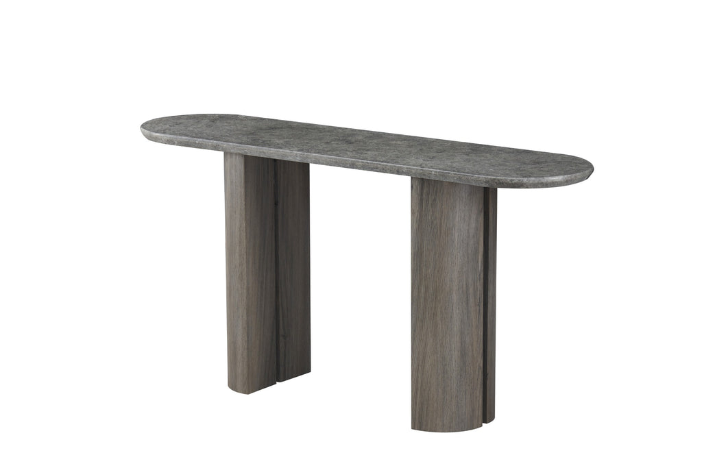 Onyx Console Table Grey Marble