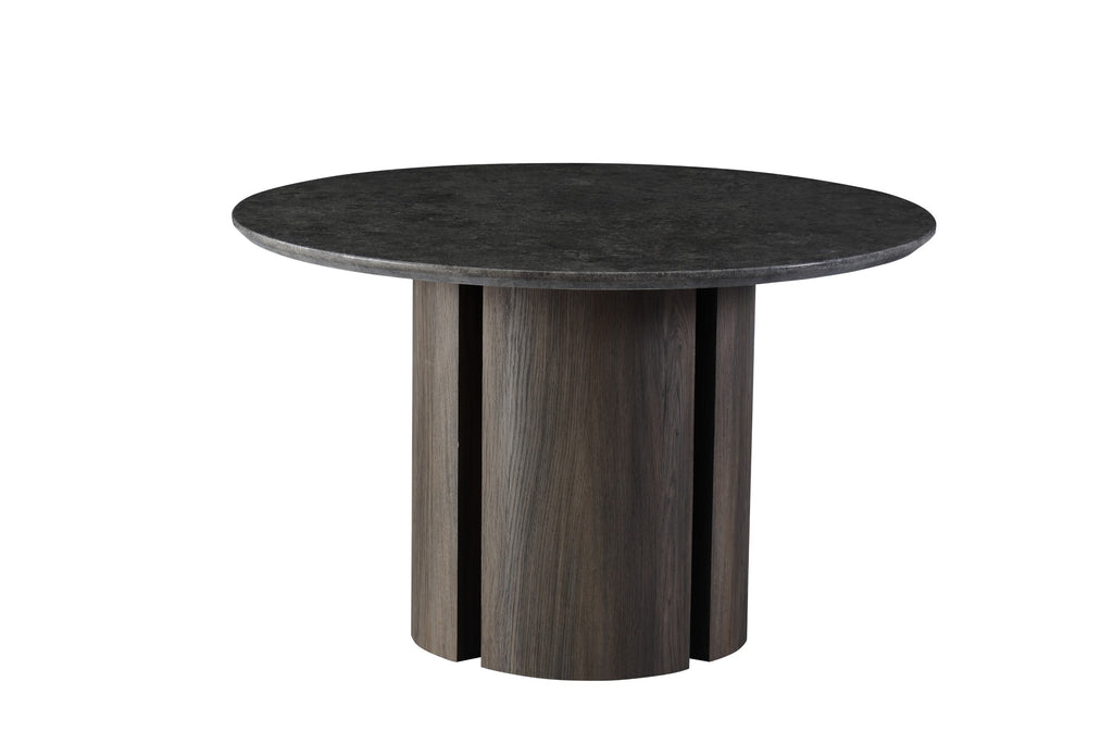 Onyx Dining Table Grey Marble