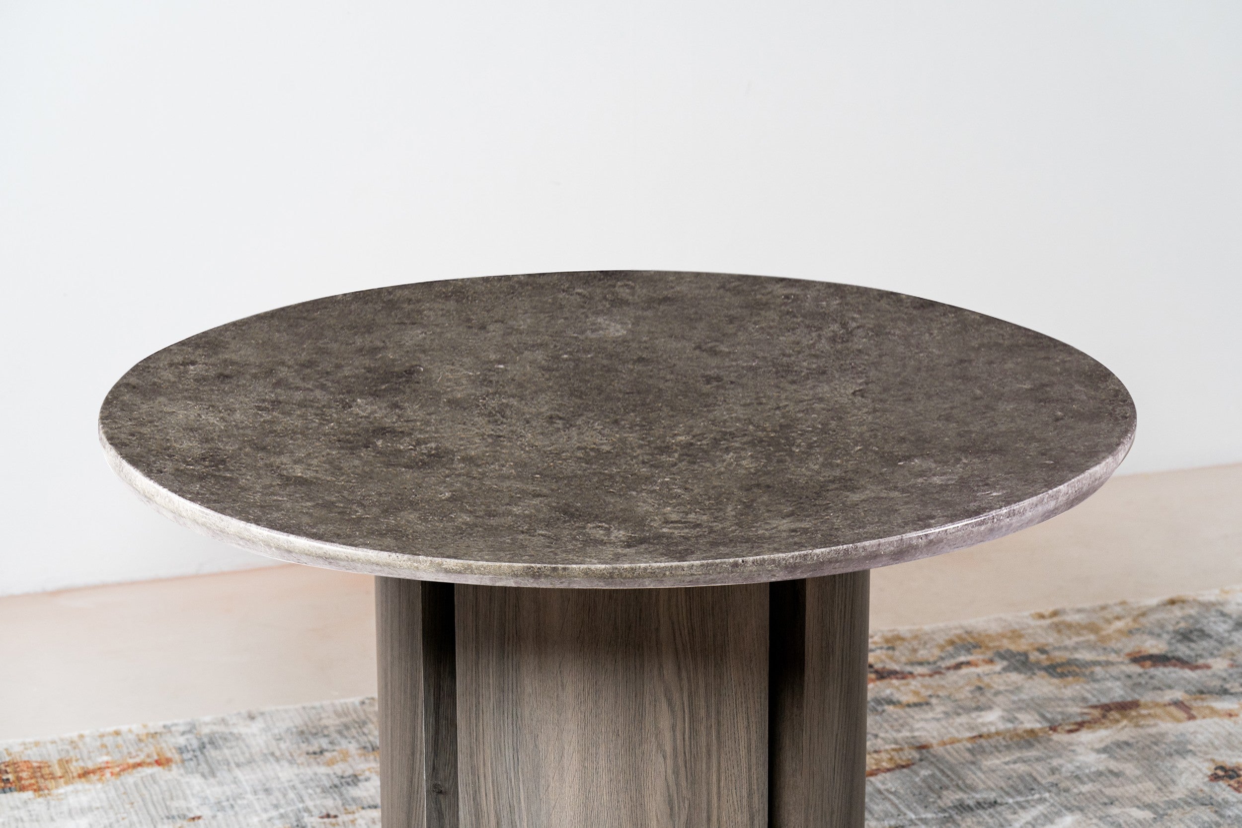 Onyx Dining Table Grey Marble
