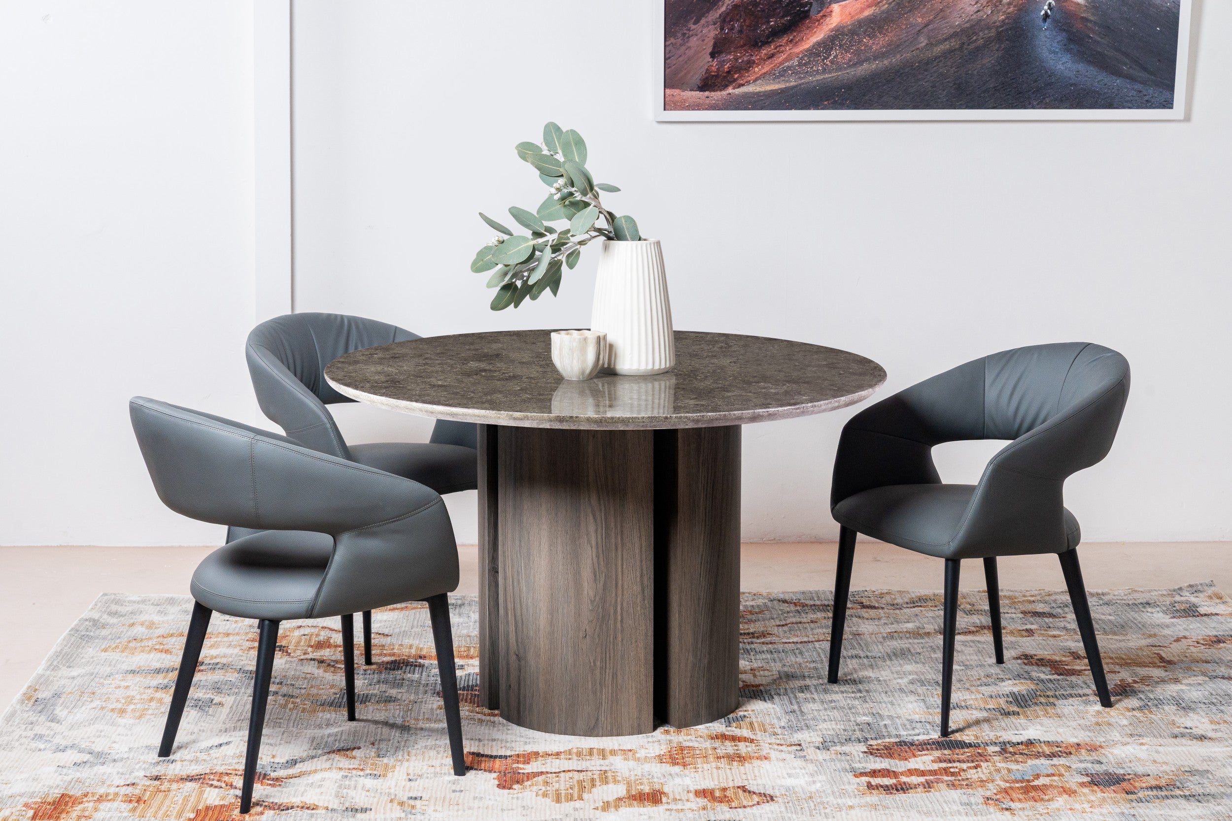Kensington Dining Chair Charcoal (Set of 2)
