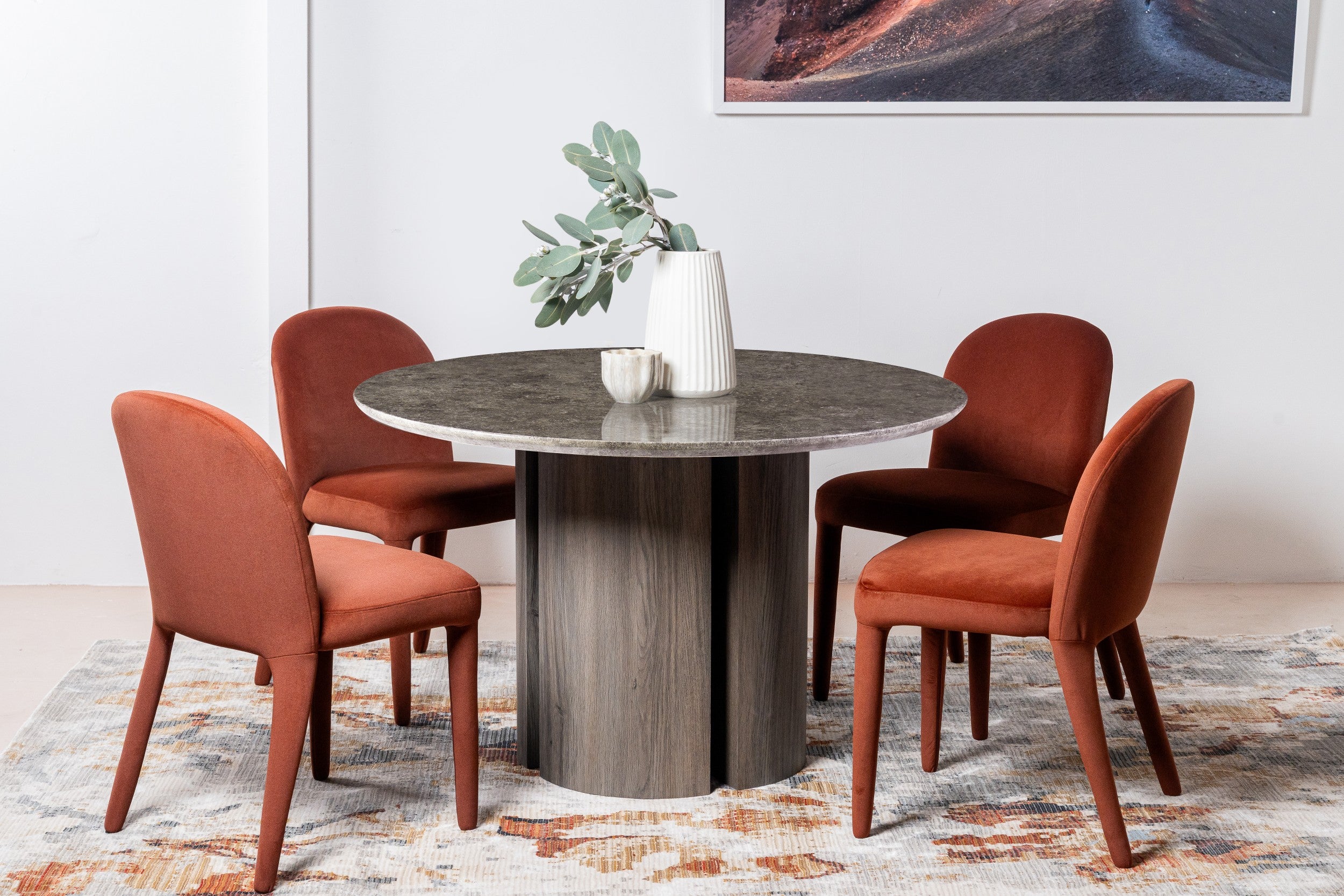 Aegean Dining Chair Rust (Set of 2)
