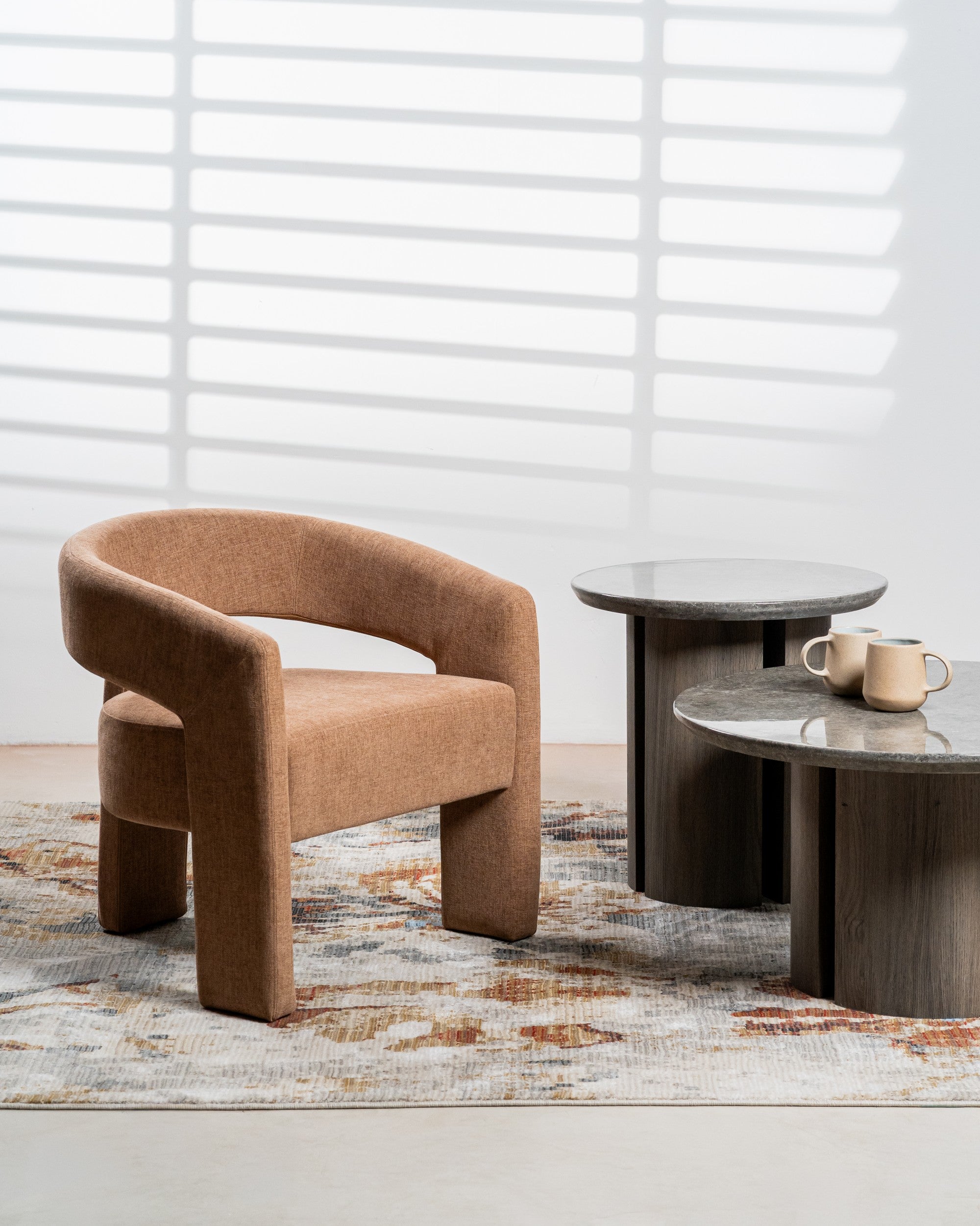 Flint Occasional Chair Coral