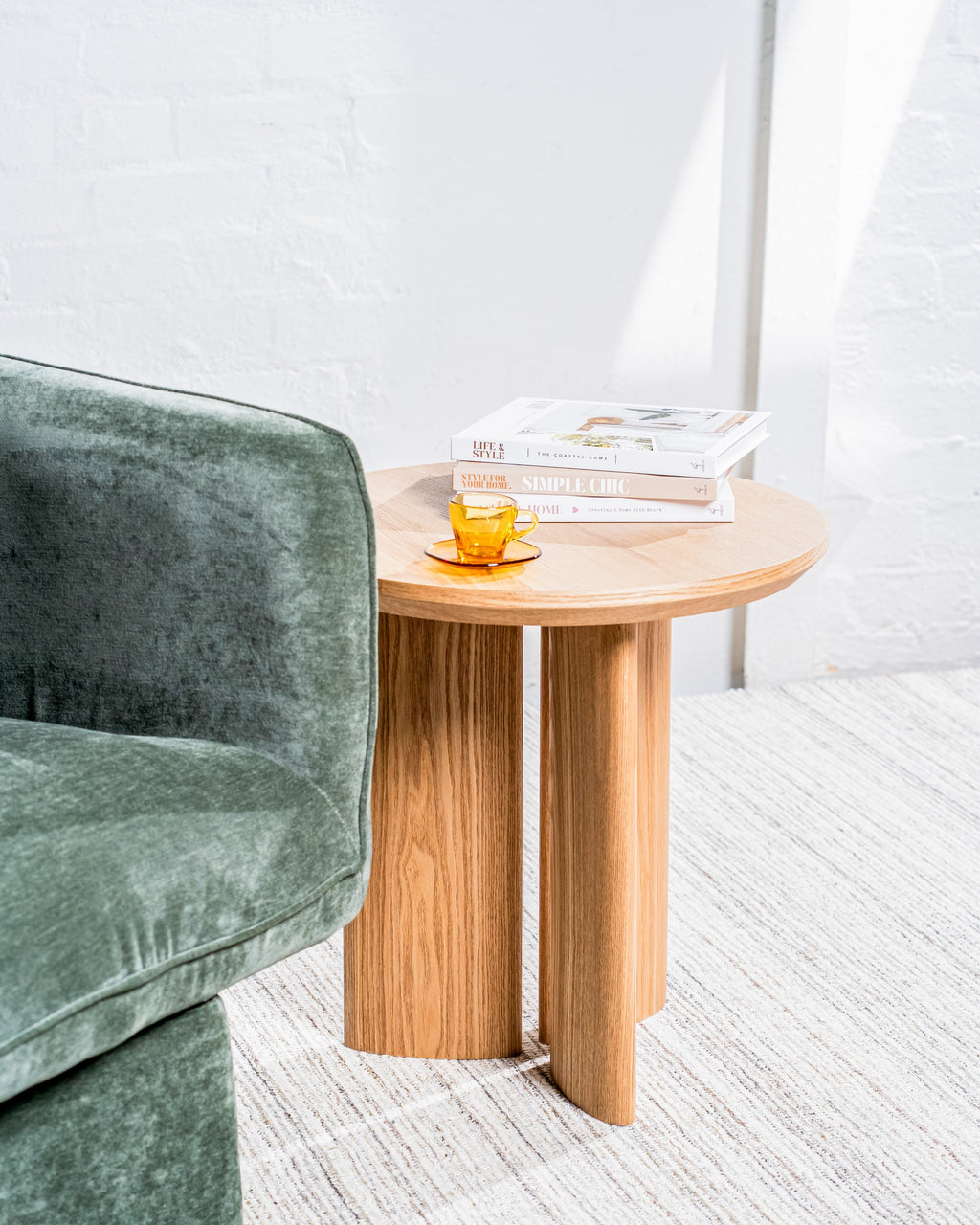 Timber Side Table Natural