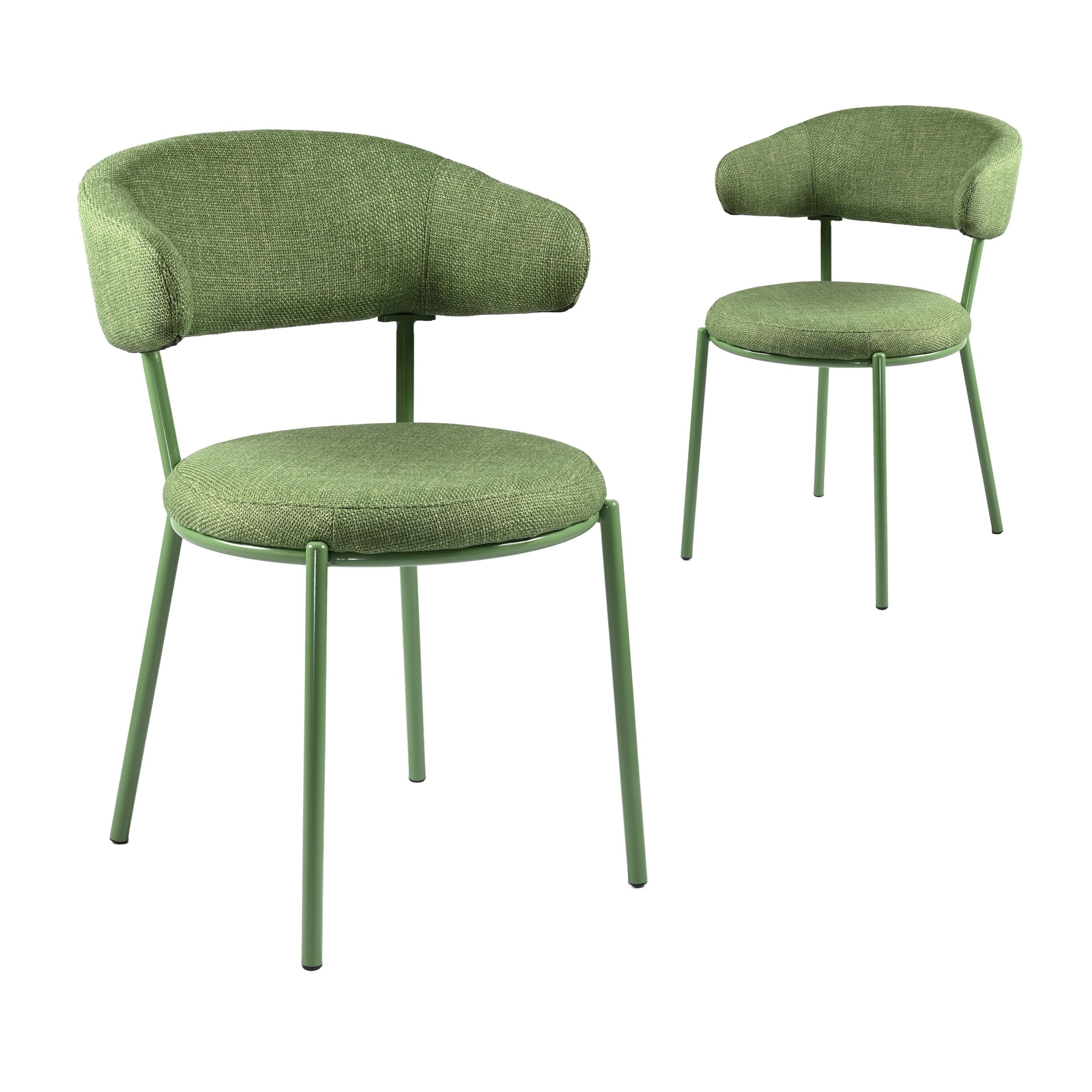 Pebble Dining Chair Moss (Set of 2)