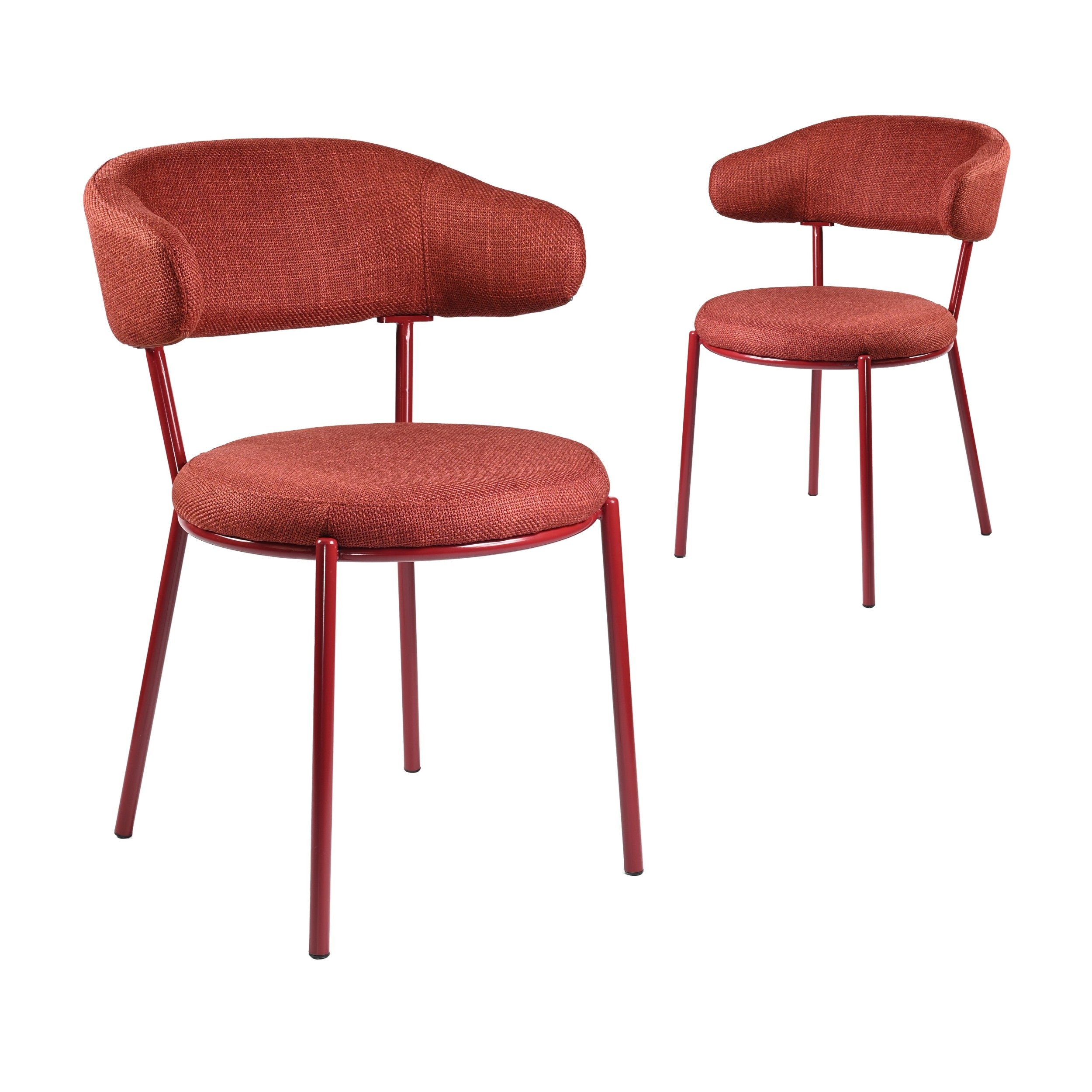 Pebble Dining Chair Plum (Set of 2)