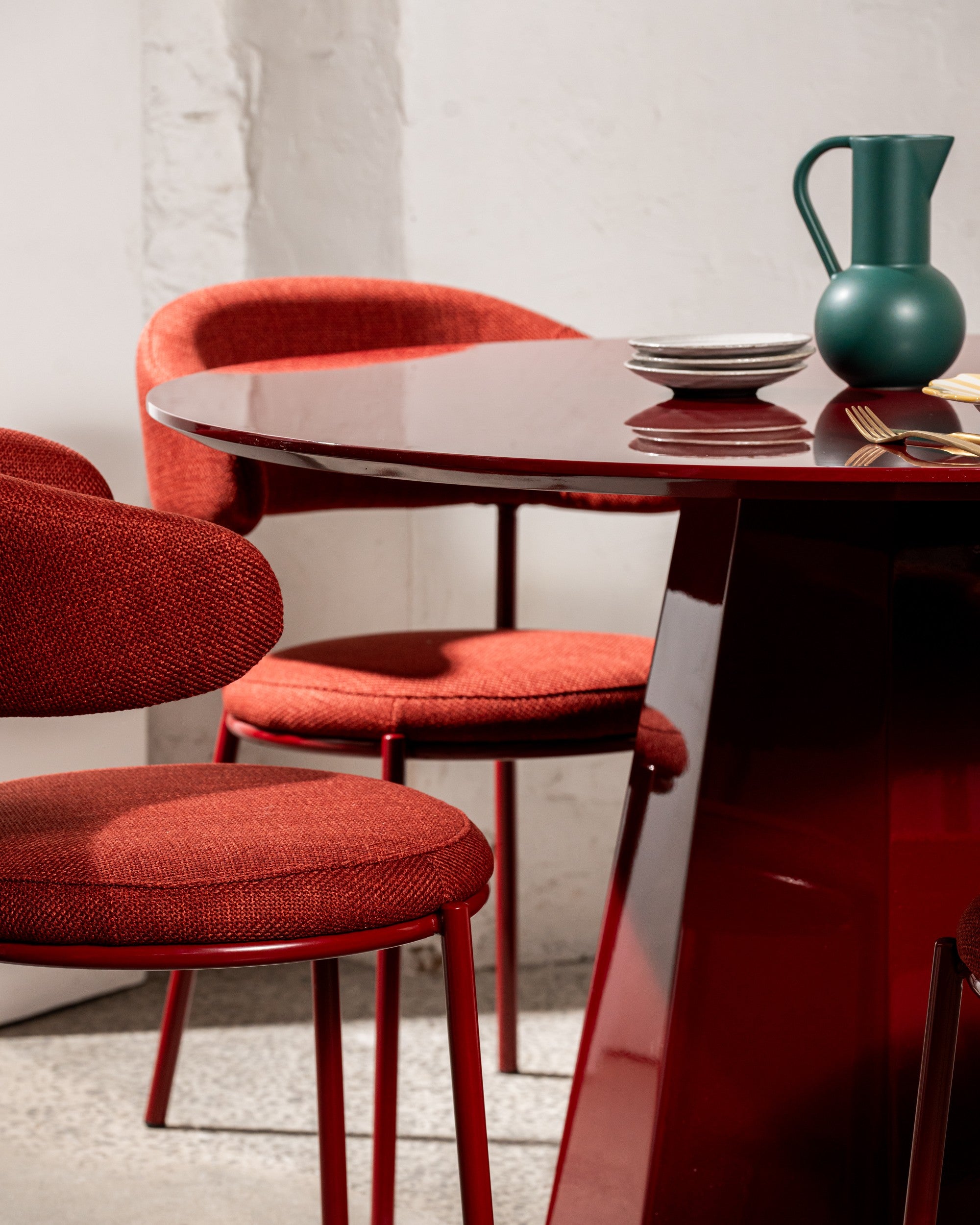 Pebble Dining Chair Plum (Set of 2)