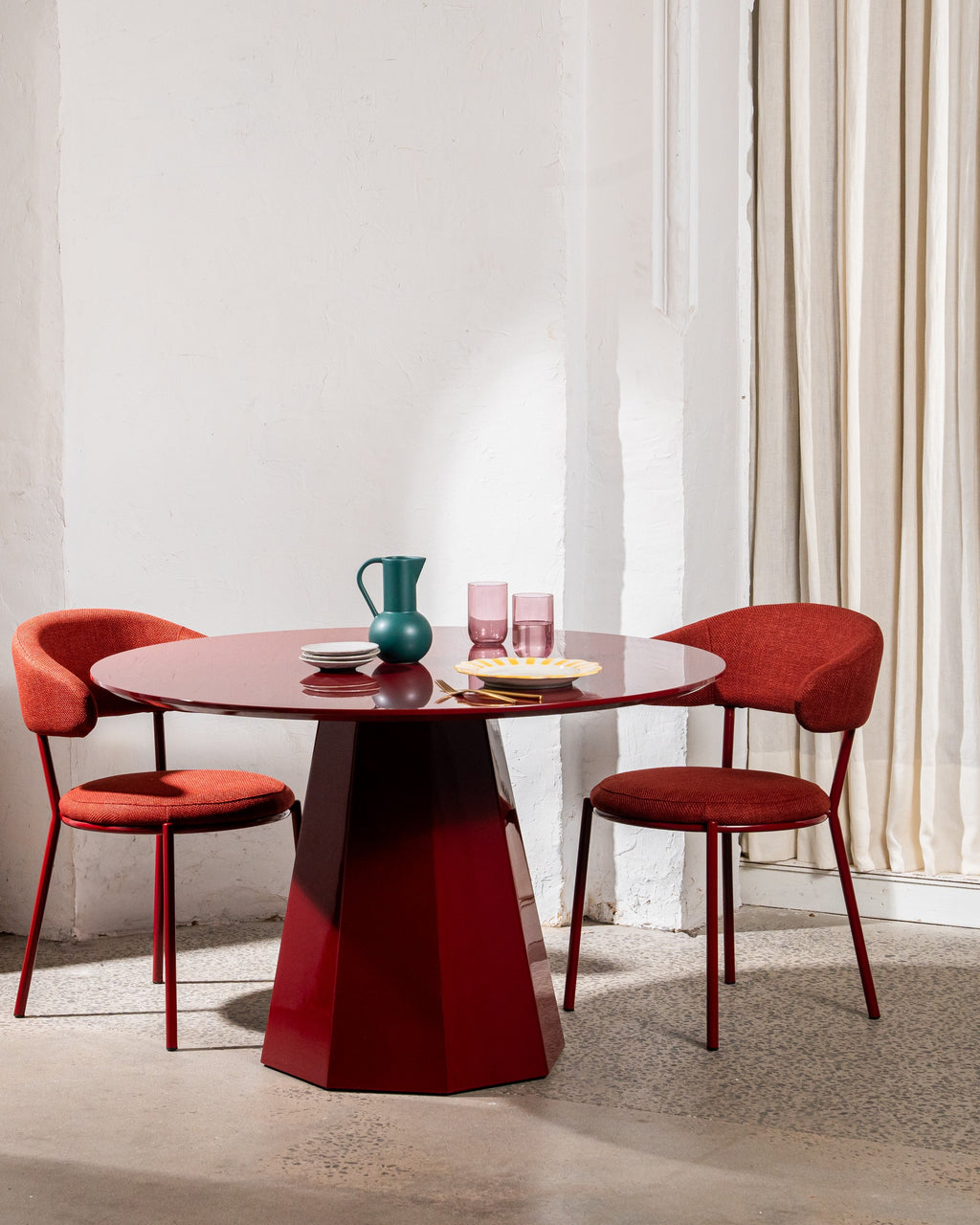 Canvero Dining Chair Plum (Set of 2)