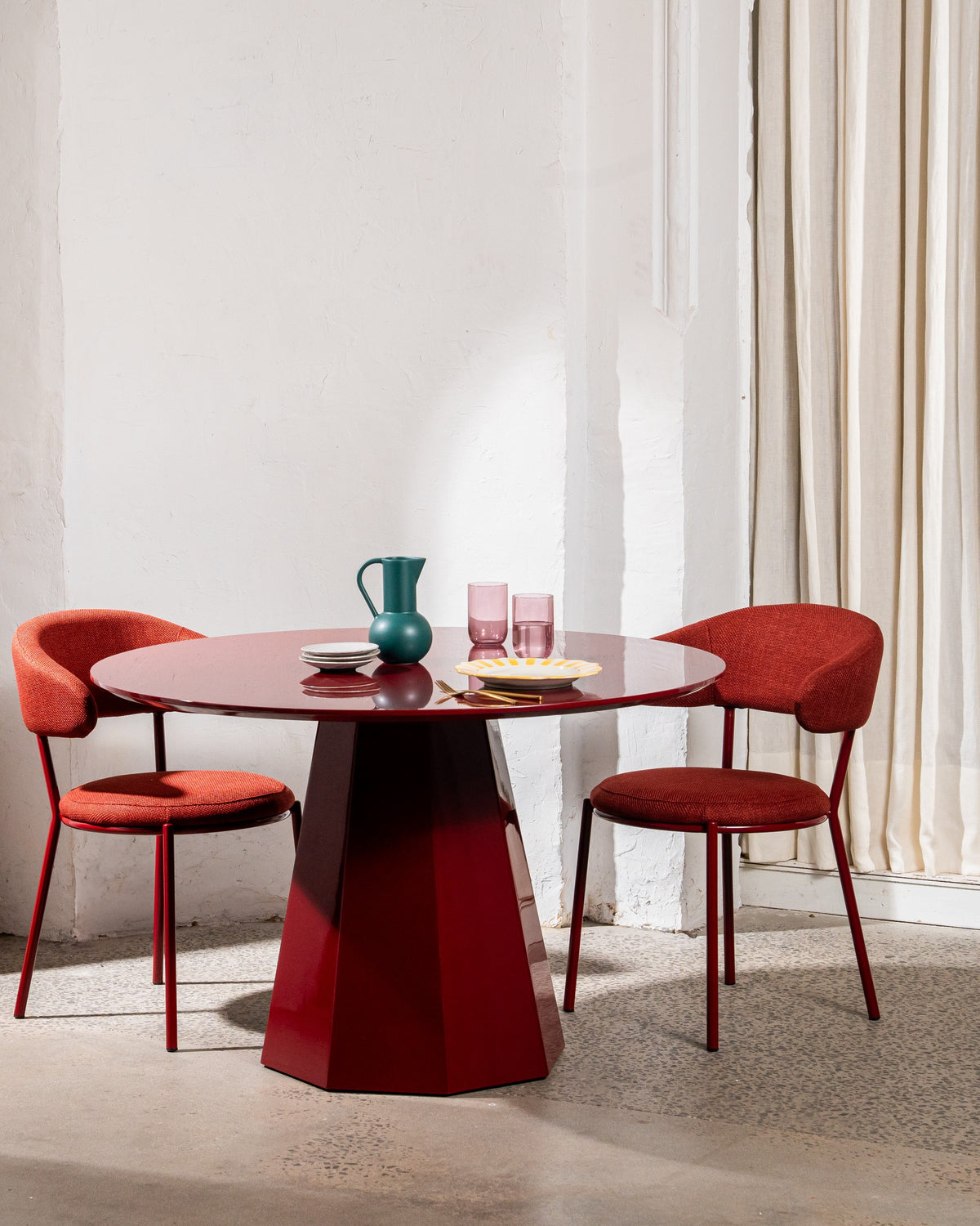 Canvero Dining Chair Plum (Set of 2)