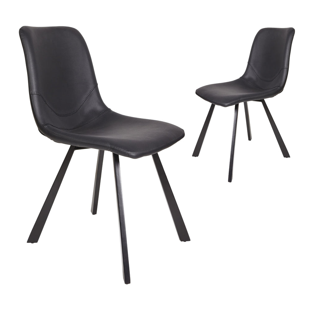 Colvane Dining Chair Black (Set of 2)