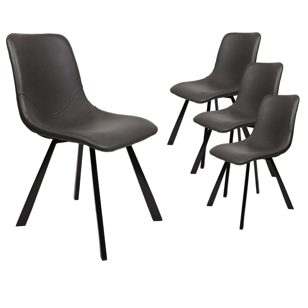 Weston Dining Chair Antique Black (Set of 4)