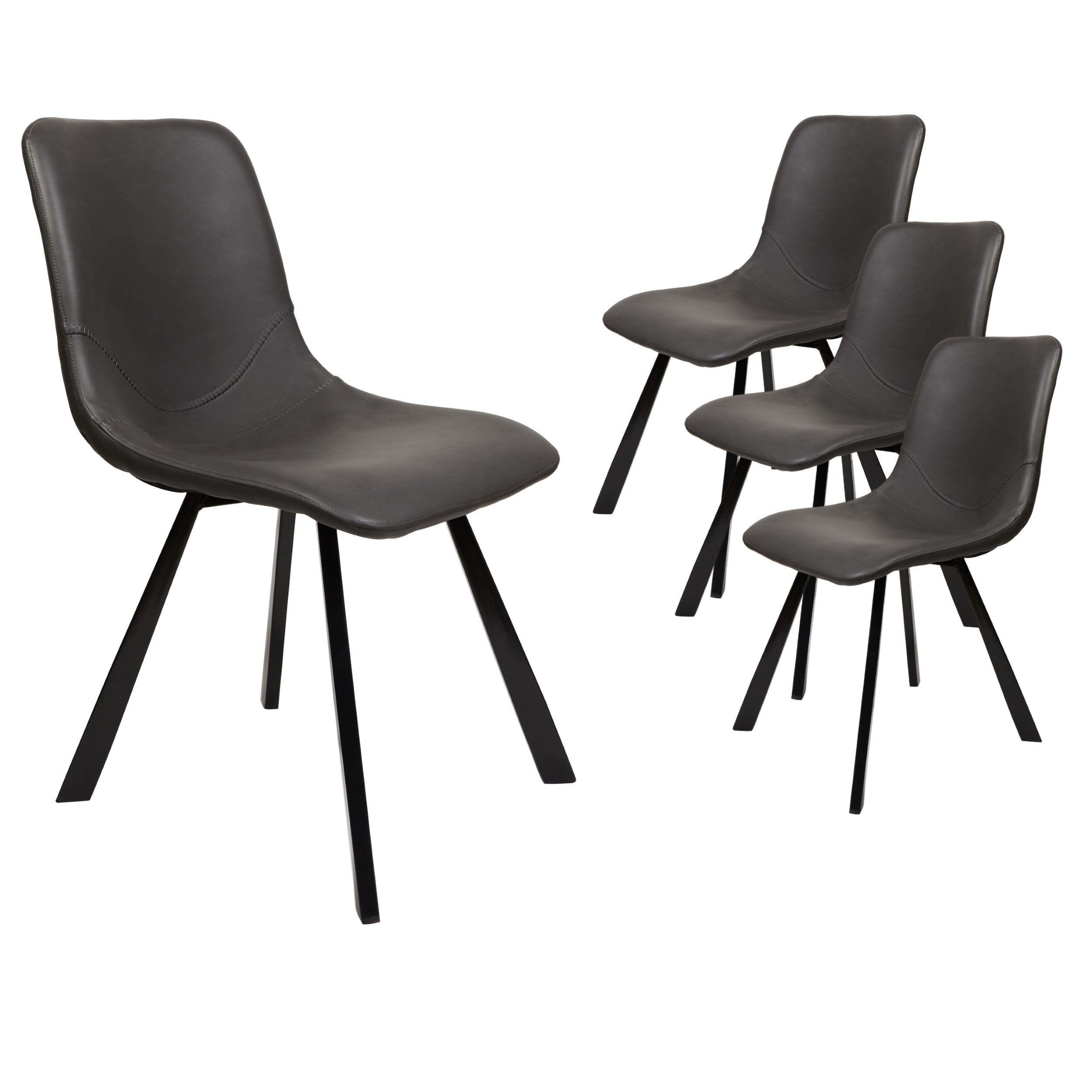 Weston Dining Chair Antique Black (Set of 2)