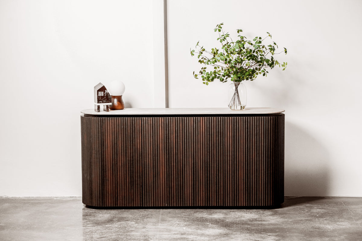 Cretano Buffet Travertine