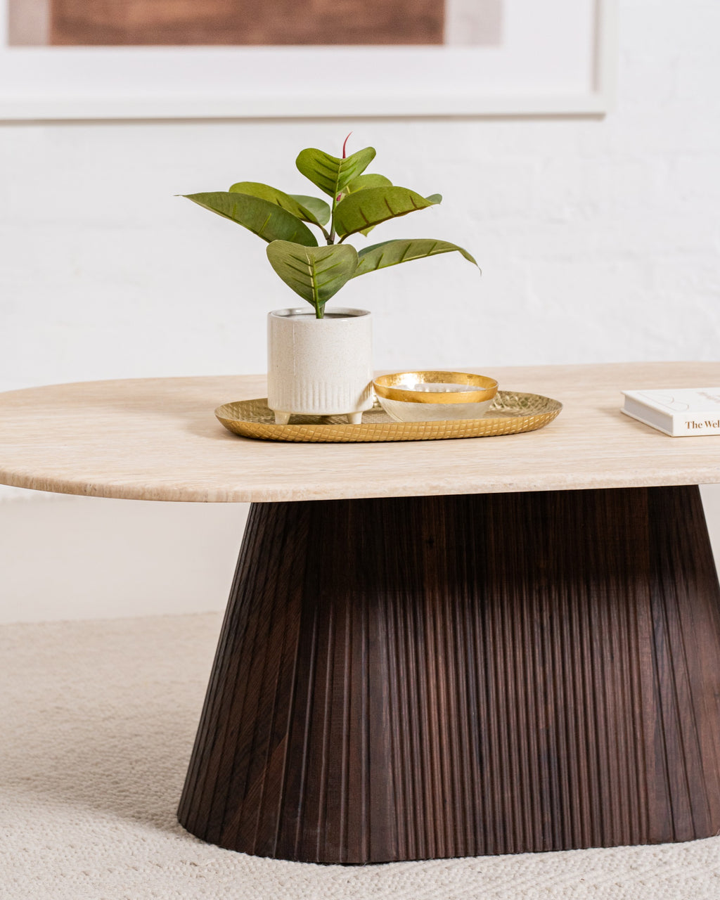 Travert Coffee Table Travertine