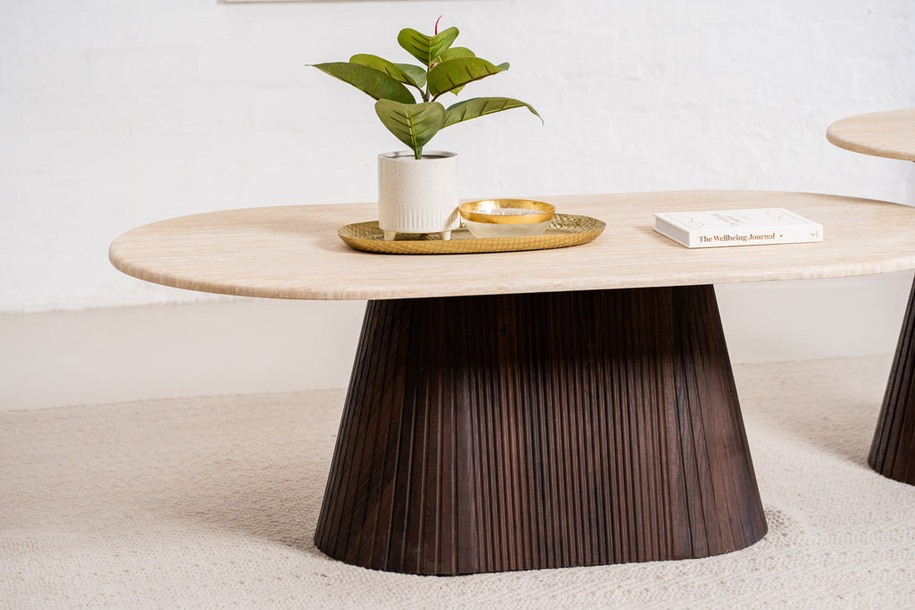 Travert Coffee Table Travertine