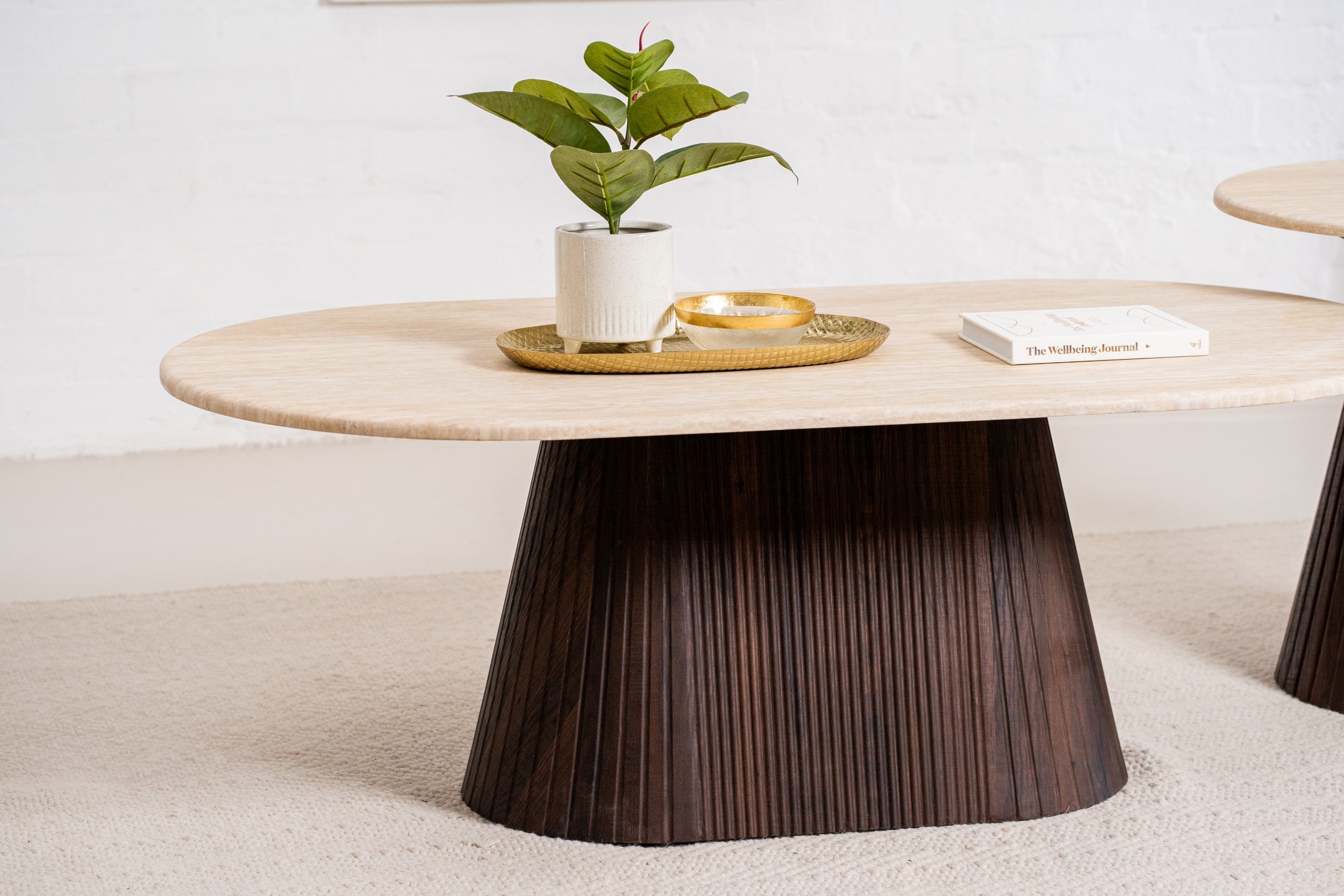 Travert Coffee Table Travertine