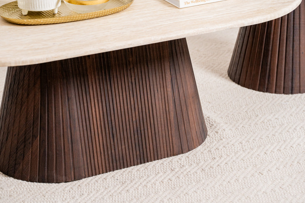 Travert Coffee Table Travertine